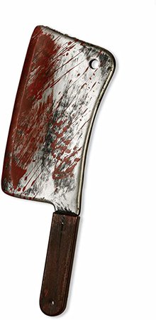 Amazon.com: Forum Novelties Bloody Weapons Cleaver: Toys & Games