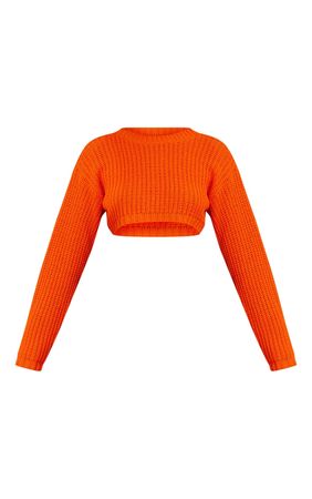 orange crop sweater