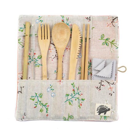 Eco-Friendly Bamboo Cutlery Set | Buy Bamboo Kitchen Essentials – Net Zero Co.