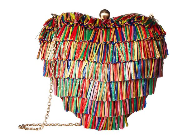 Betsey Johnson - Hearts Don't Lie Clutch (Multi) Clutch Handbags