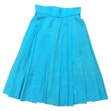 Vintage Emilio Pucci Cotton Mid-Length Skirt