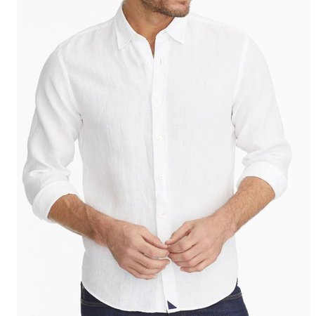 mens white button up unbottoned - Google Search