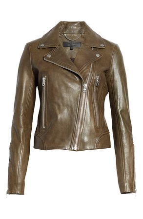 rag & bone Mack Lambskin Leather Jacket | Nordstrom