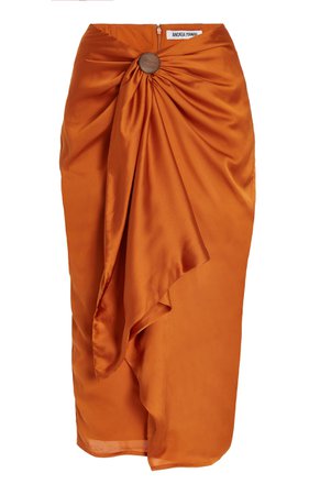 Behati Crepe Midi Skirt By Andrea Iyamah | Moda Operandi