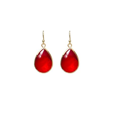 tiffany red earring | uploader: 16_22