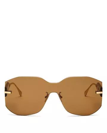 Fendi 144mm Shield Sunglasses