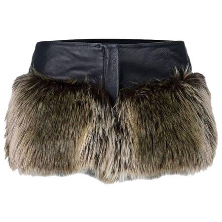 Chanel Chanel Fur Skirt | ShopLook