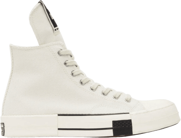 RICK OWENS DRKSHDW Off-White Converse Edition Drkstar Hi Sneakers
