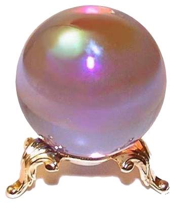 opalescent crystal ball