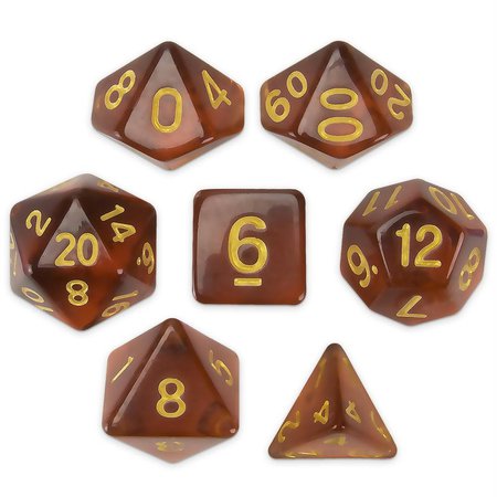 brown dice
