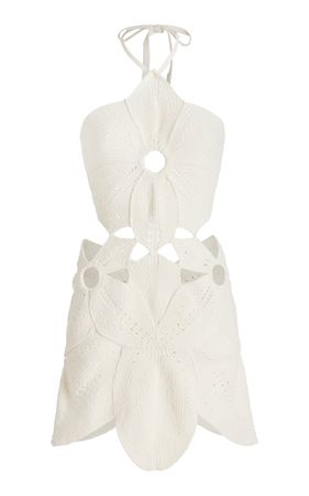Floreana Knit-Cotton Mini Dress By Cult Gaia | Moda Operandi