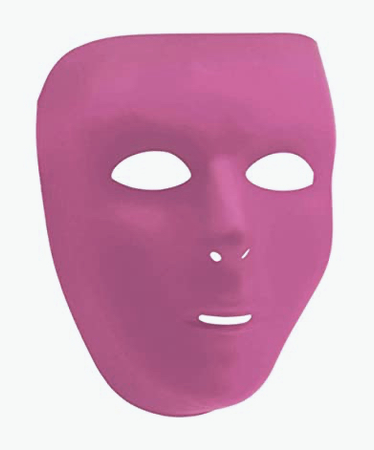 pink purge mask