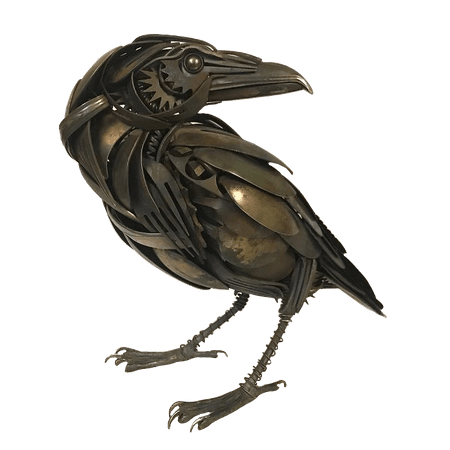 steampunk crow