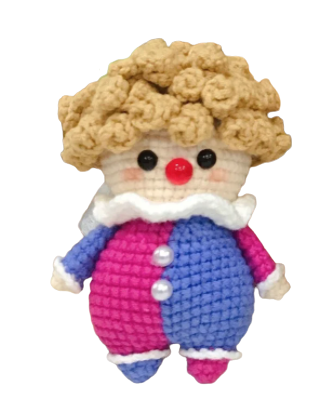 Crochet Circus Clown by KaiaCrochet on Etsy
