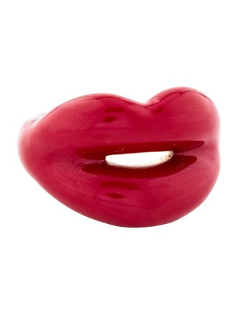 Solange Azagury-Partridge Hot Lips Ring - Rings - SAZ20369 | The RealReal