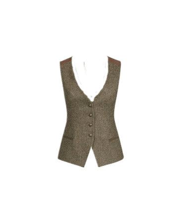 tweed vest