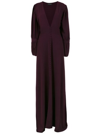 Shop red Olympiah Imperio long dress with Express Delivery - Farfetch