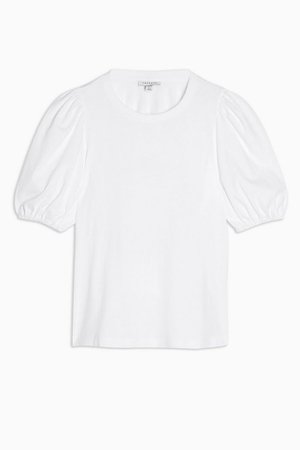 White Premium Open Back T-Shirt | Topshop