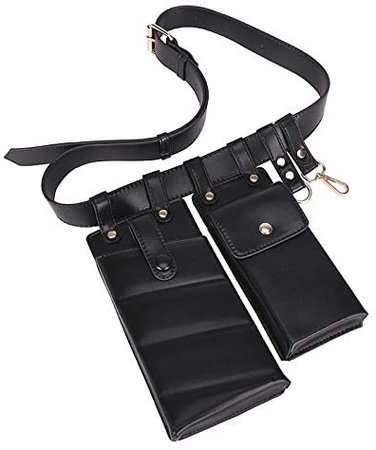 Amazon.com | Women Waist Bag Fashion Leather Belt Bag Crossbody Girl Small Chest Trendy Fanny Pack Dual Pocket | Waist Packs
