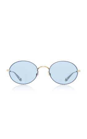 Oval Sunglasses by Givenchy Sunglasses | Moda Operandi
