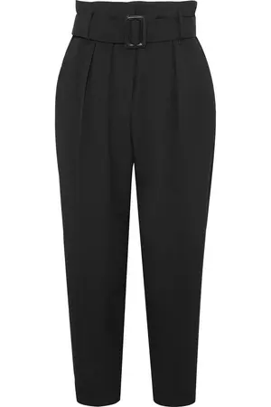 pantalon negro con cinturon a la cintura - Búsqueda de Google