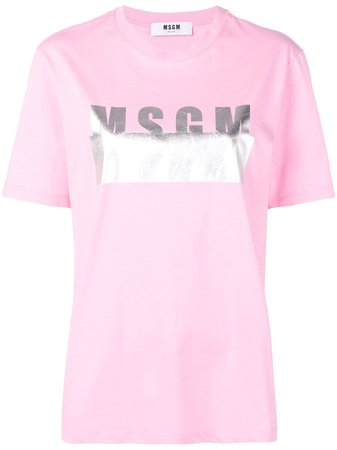 MSGM logo T-shirt $101 - Shop AW19 Online - Fast Delivery, Price