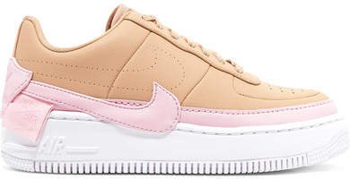Air Force 1 Jester Xx Leather Sneakers - Beige
