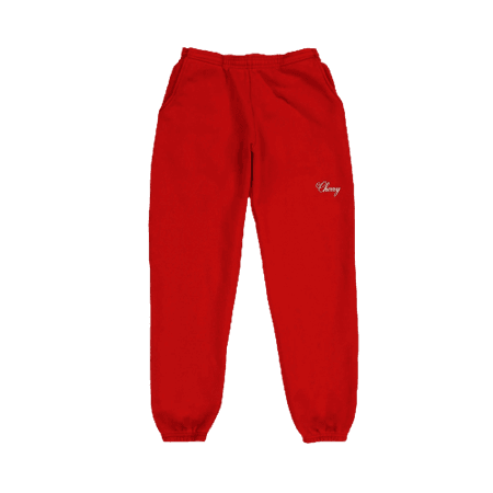 AMERICAN CLASSIC SWEAT PANTS (CHERRY RED)