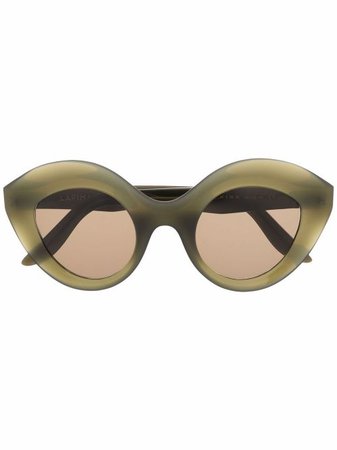 Shop Lapima Nina round-frame sunglasses with Express Delivery - FARFETCH
