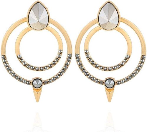 Amazon.com: drop stone earring: Clothing, Shoes & Jewelry