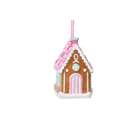 Christmas Decoration Candy Cane Pink | Gingerbread House