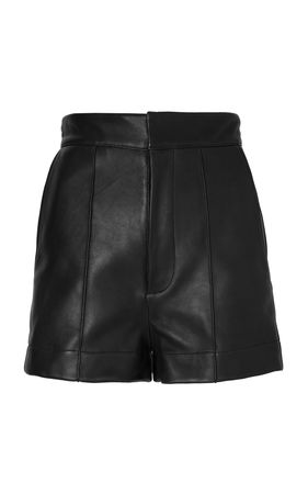Mayence Leather Mini Shorts By Maticevski | Moda Operandi