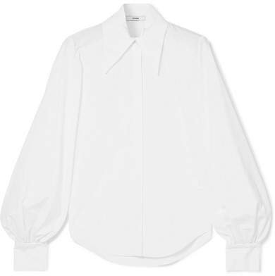 Eula Cotton-poplin Shirt - White
