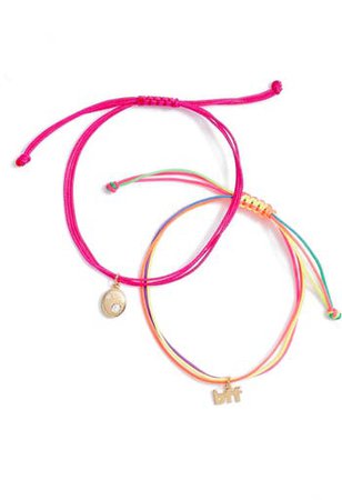 Set of 2 Charm Friendship Bracelets | Nordstrom