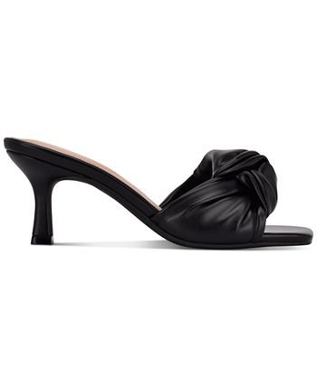Alfani Niah Knotted Slide Dress Sandals, Created for Macy's & Reviews - Sandals - Shoes - Macy's