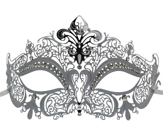 gray masquerade masks - Google Search