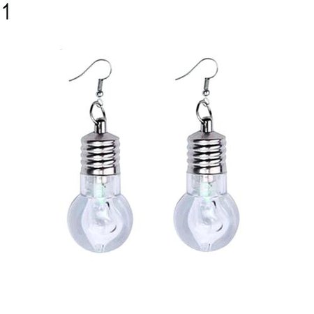 lightbulb earrings
