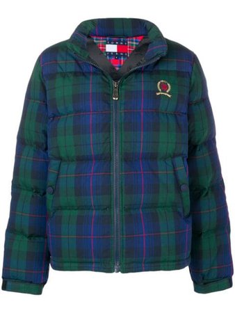 Tommy Jeans plaid puffer jacket $210 - Buy Online - Mobile Friendly, Fast Delivery, Price