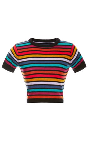 short sleeve stripe sweater - Google Search