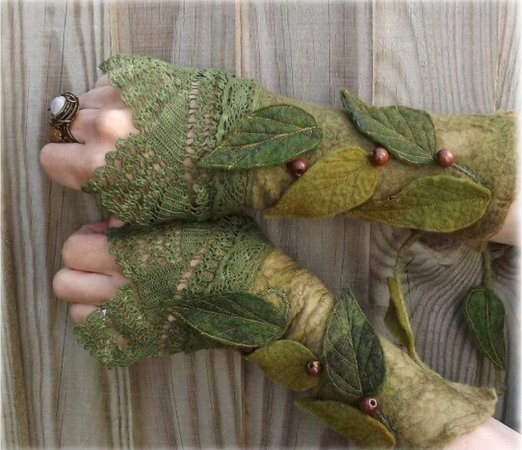 leaf gloves