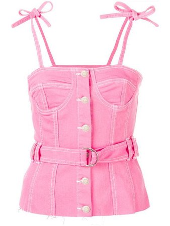 SJYP bustier belted top $394 - Buy Online - Mobile Friendly, Fast Delivery, Price