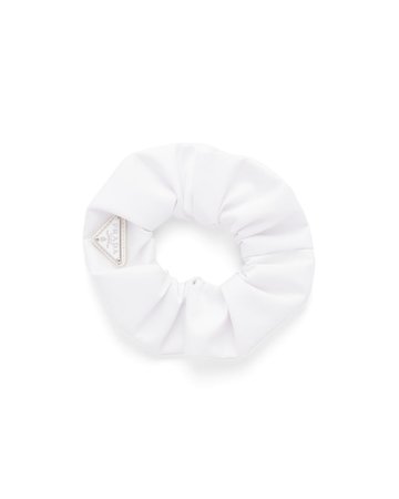White Nylon scrunchie | Prada