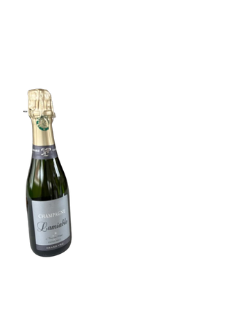 champagne lamiade half bottle