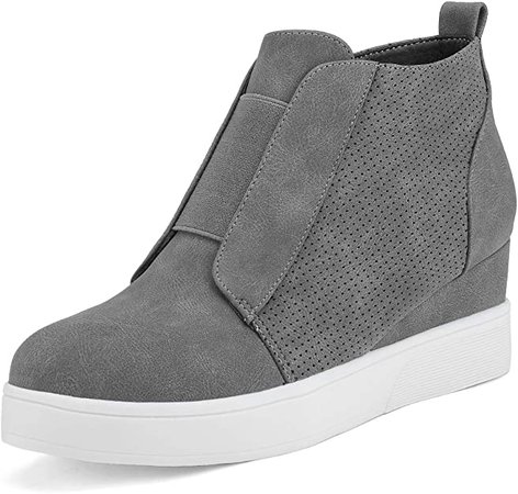 Amazon.com | DREAM PAIRS Women’s Platform Wedge Sneakers Ankle Booties | Ankle & Bootie