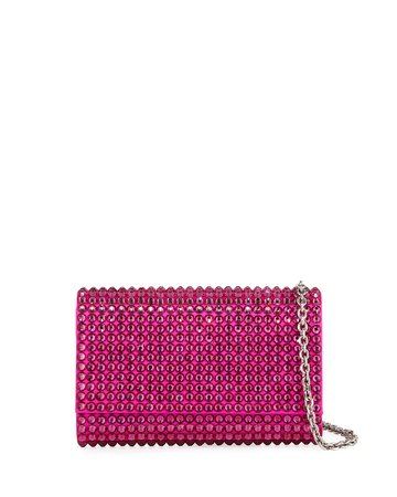 Judith Leiber Couture Fizzy Bling Crystal Crossbody Clutch