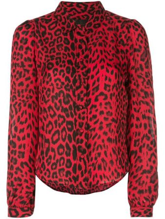 RtA рубашка с леопардовым принтом - Купить в Интернет Магазине в Москве | Цены, Фото.