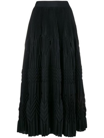 Givenchy long pleated skirt