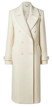 CHLOÉ Double-breasted wool-blend coat