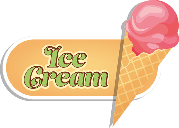 Ice Cream Cone Ball - Free vector graphic on Pixabay