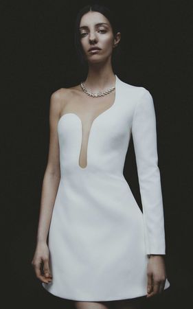 Jalia Asymmetric Mini Dress By Safiyaa | Moda Operandi